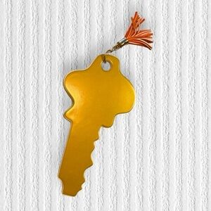 Coton Colors Happy Everything Large Gold Key Attachment